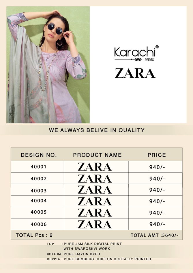 Zara By Kesar Jam Silk Digital Printed Dress Material Wholesale Shop In Surat
